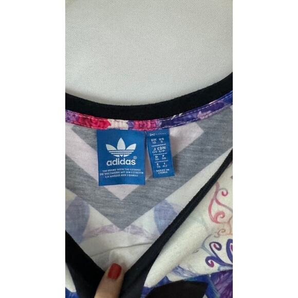 Adidas Originals x Farm Rio Tropical Bird Print Tank Top-Size S - Picture 12 of 16